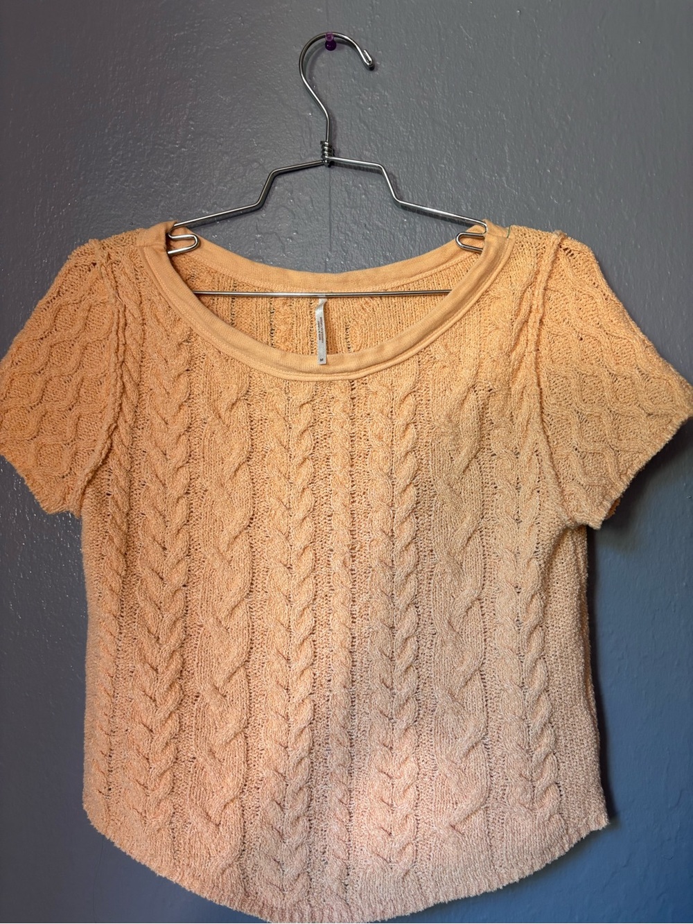 Free People Baby Cable Tee